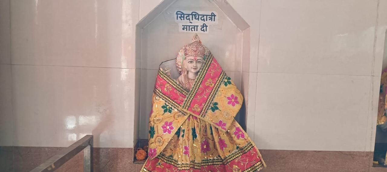 माँ सिद्धिदात्री के दर्शन - विराजमान श्री मृत्युंजय महादेव मंदिर, लखनऊ