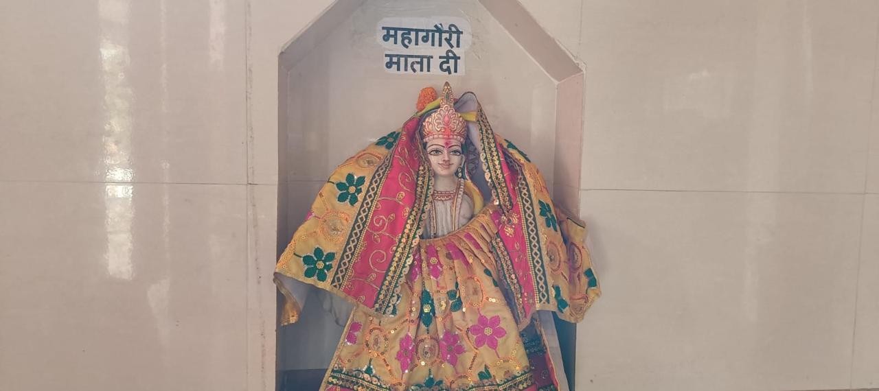 माँ महागौरी के दर्शन - विराजमान श्री मृत्युंजय महादेव मंदिर, लखनऊ