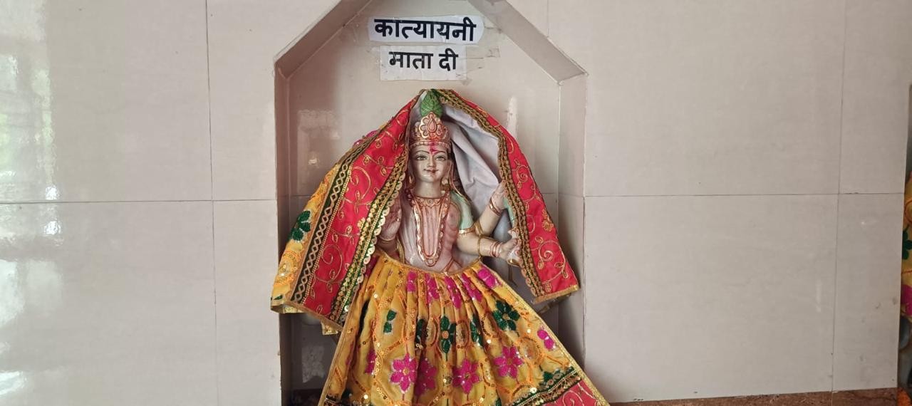 माँ कात्यायनी के दर्शन - विराजमान श्री मृत्युंजय महादेव मंदिर, लखनऊ