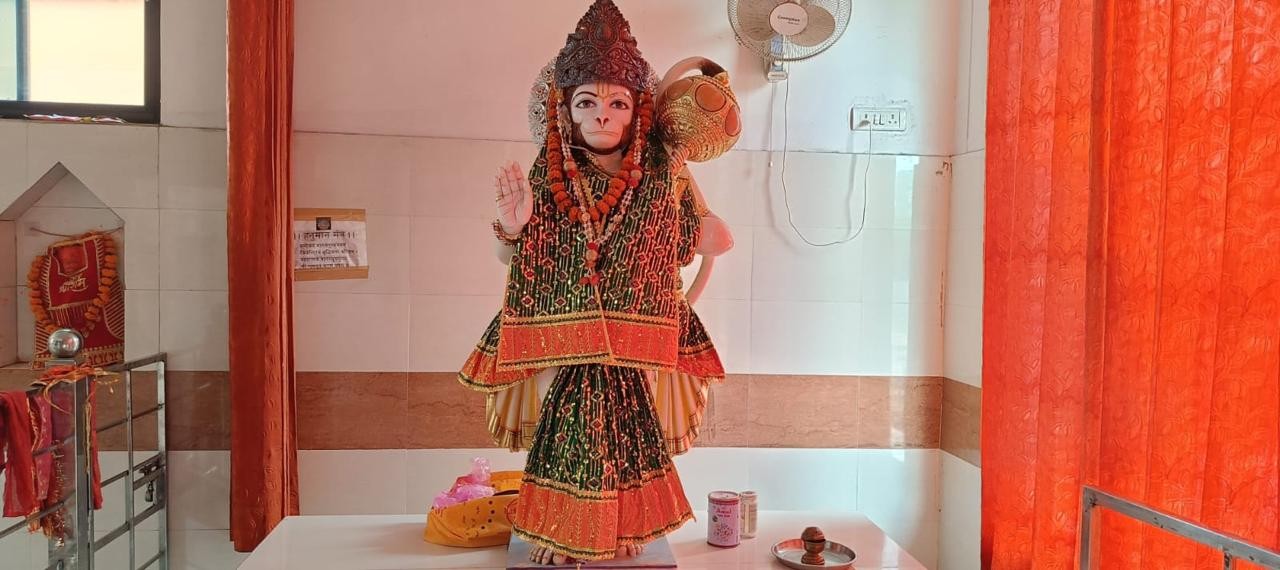 श्री हनुमान जी के दर्शन - विराजमान श्री मृत्युंजय महादेव मंदिर, लखनऊ